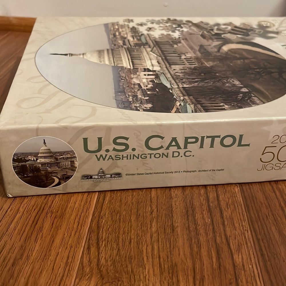 US Capitol Puzzle | 500 pieces | Round shape - Picture 4 of 6